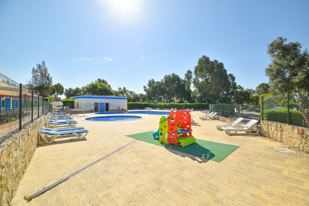 Tent and caravan pitches at Camping Alvor