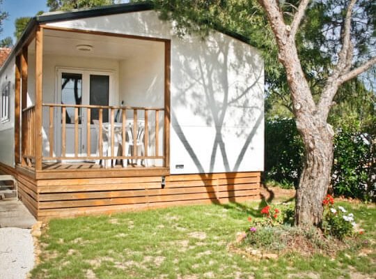 Mobile home accommodation at Camping Alvor